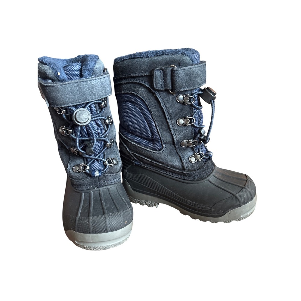 Lands' End Snow Flurry Boots Kids Size 9 Blue